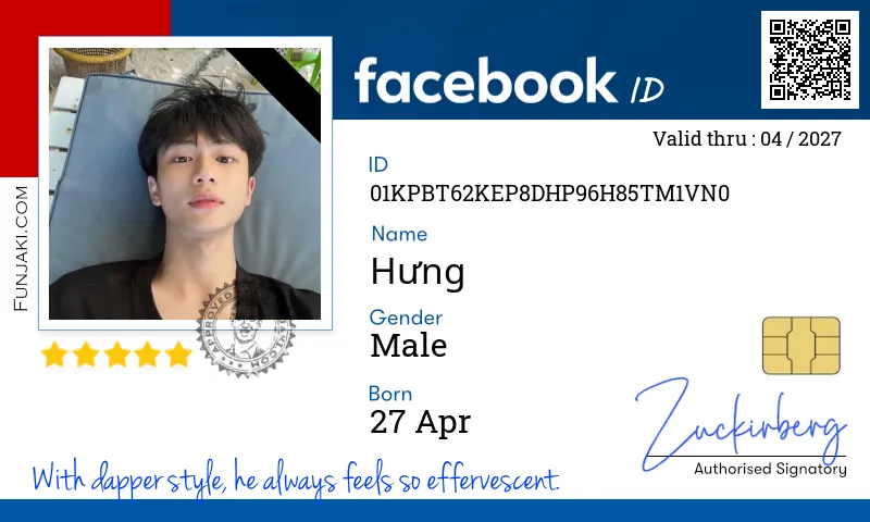 Facebook ID Card
