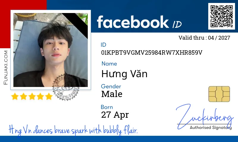 Facebook ID Card