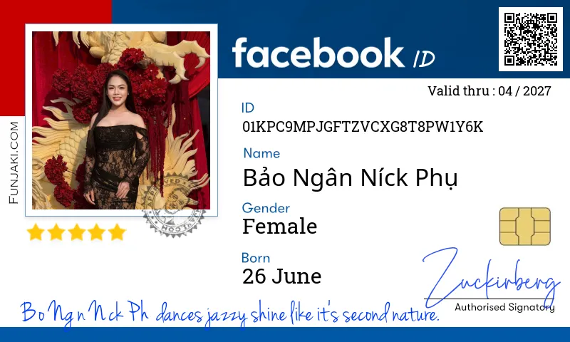 Facebook ID Card