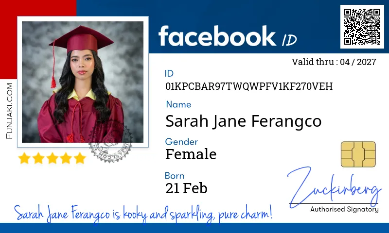 Facebook ID Card