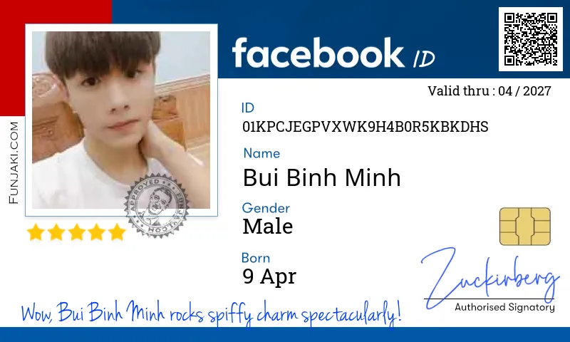 Facebook ID Card