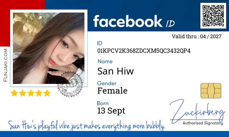 Facebook ID Card