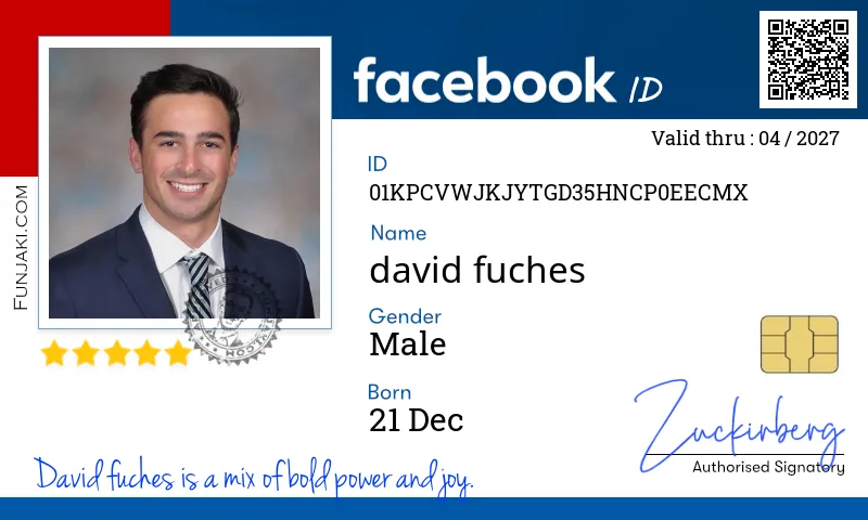 Facebook ID Card