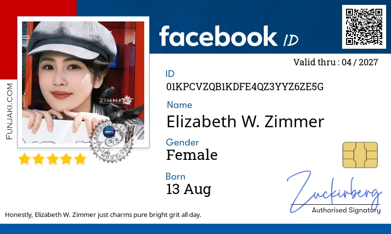 Facebook ID Card
