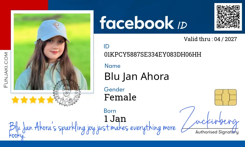 Facebook ID Card