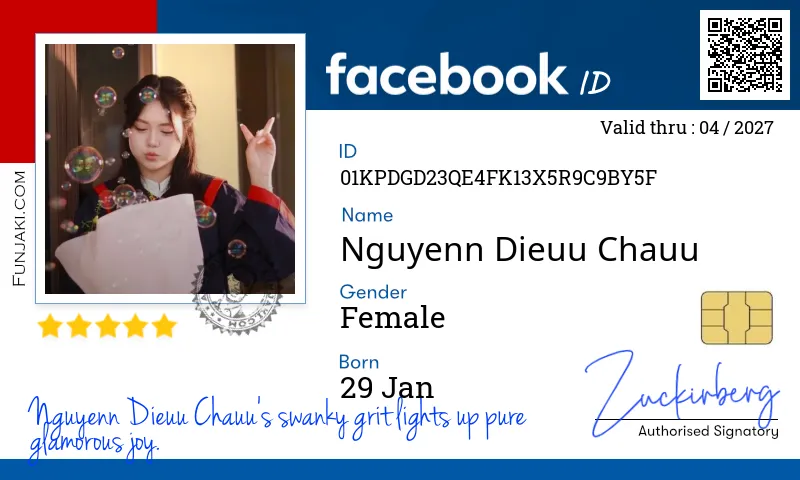 Facebook ID Card