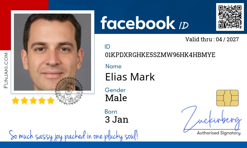 Facebook ID Card