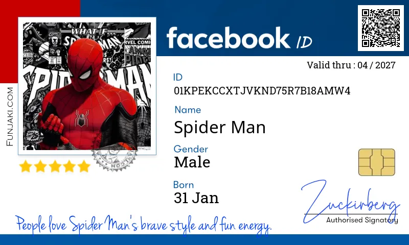 Facebook ID Card