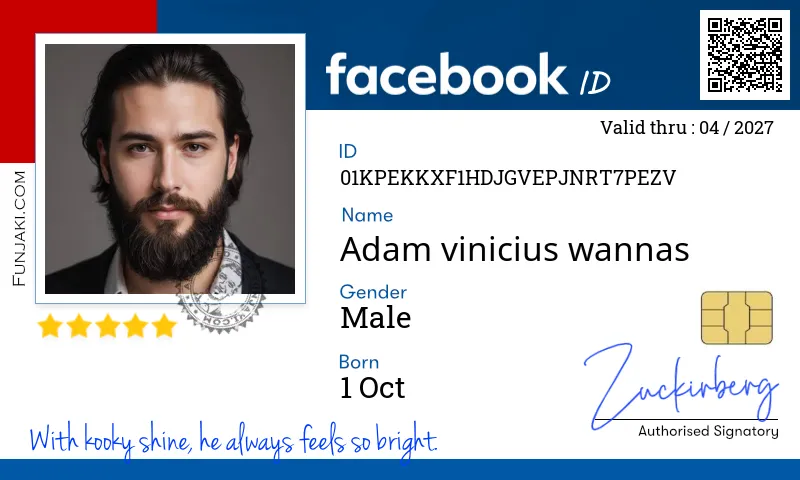 Facebook ID Card