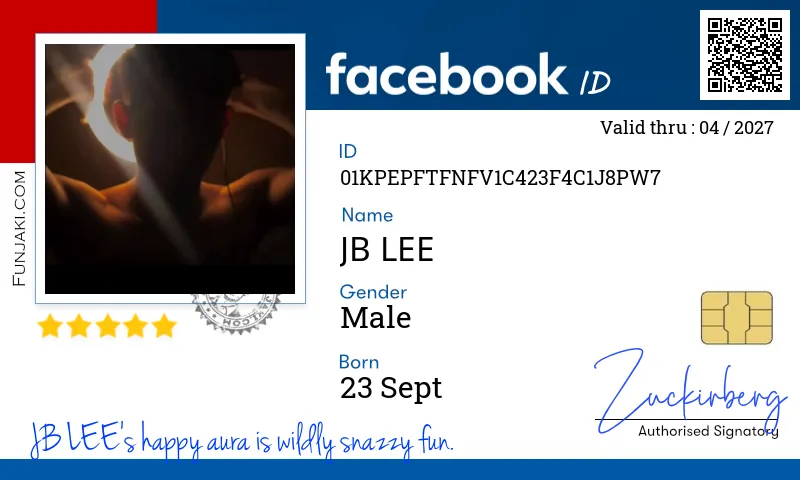Facebook ID Card