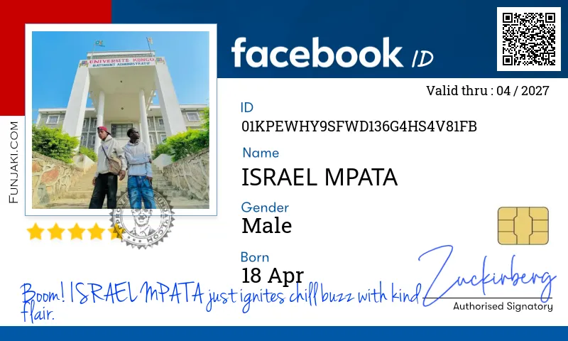 Facebook ID Card
