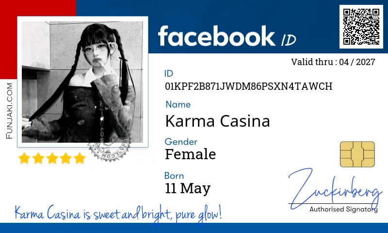 Facebook ID Card