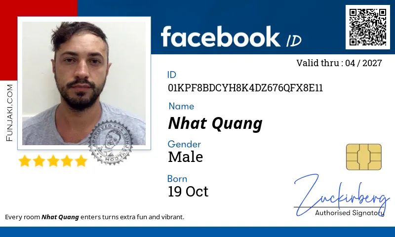 Facebook ID Card