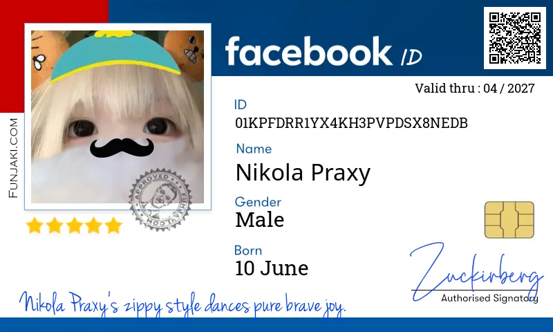 Facebook ID Card