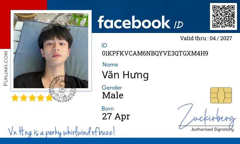 Facebook ID Card