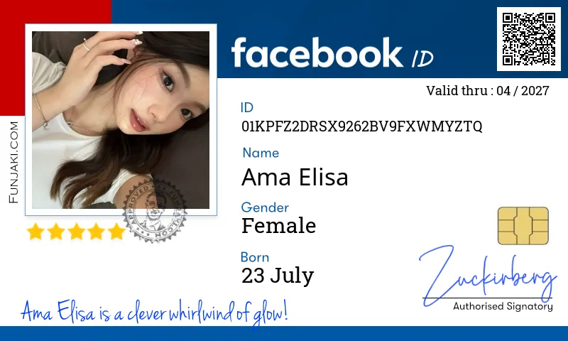 Facebook ID Card