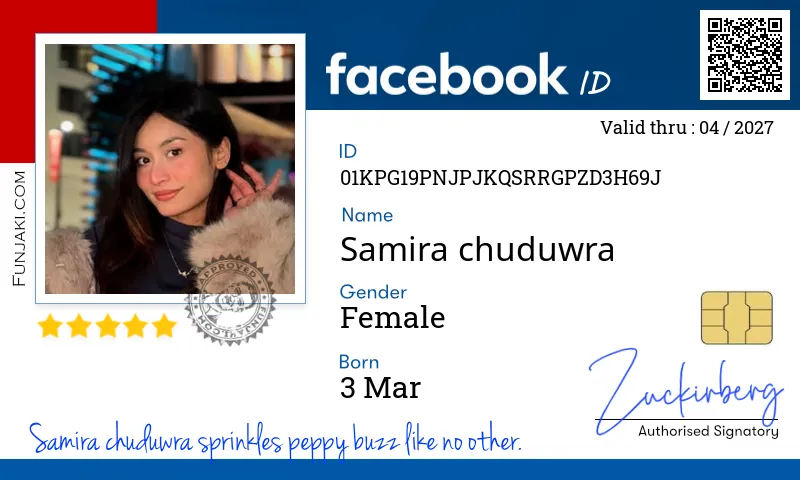 Facebook ID Card