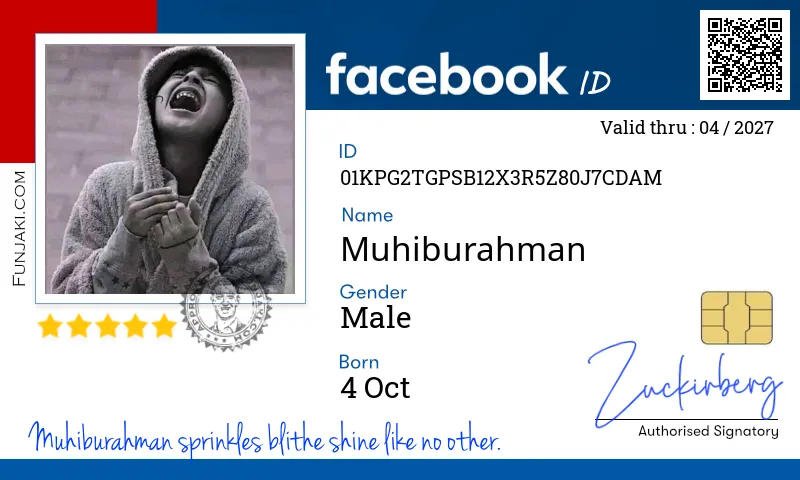 Facebook ID Card