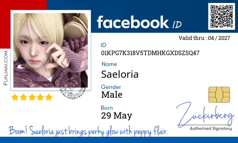 Facebook ID Card