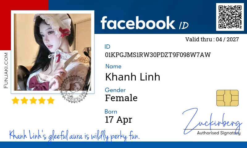 Facebook ID Card