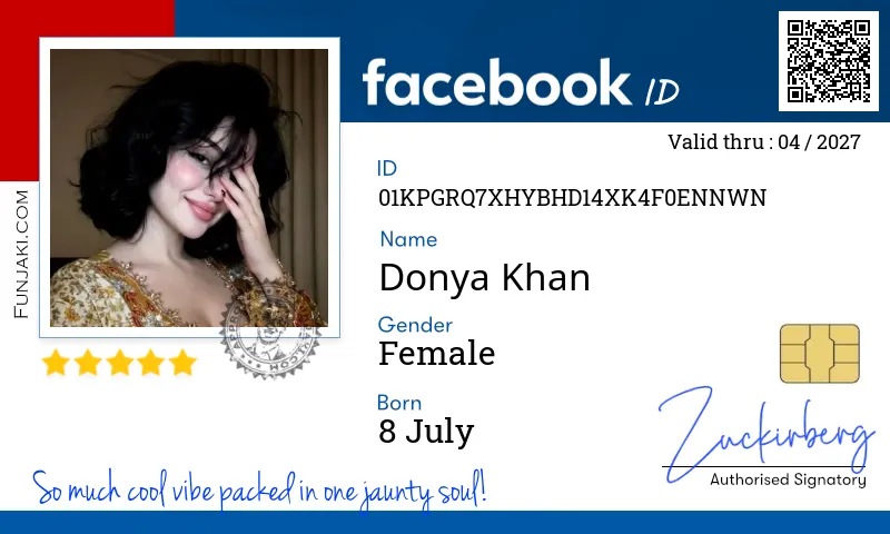 Facebook ID Card