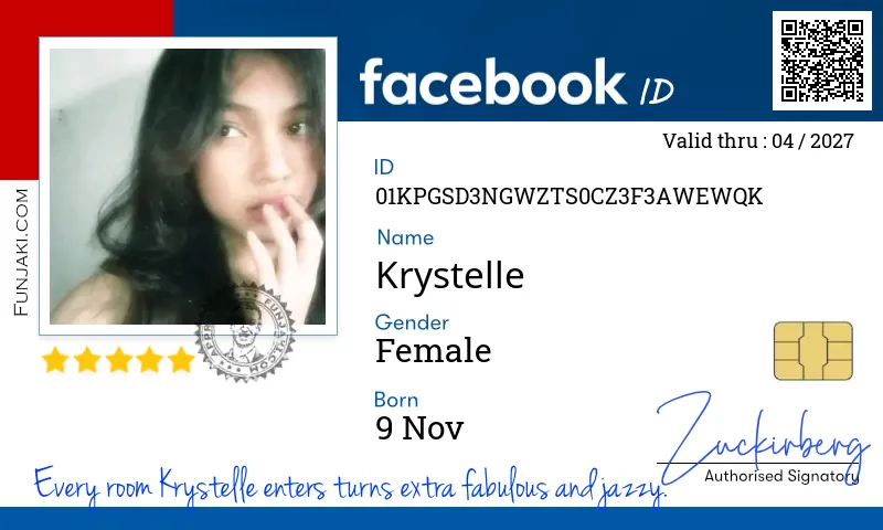 Facebook ID Card