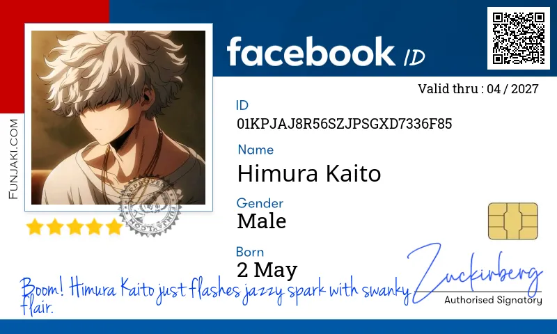 Facebook ID Card