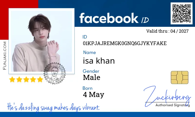 Facebook ID Card