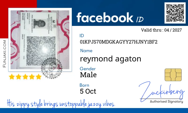 Facebook ID Card