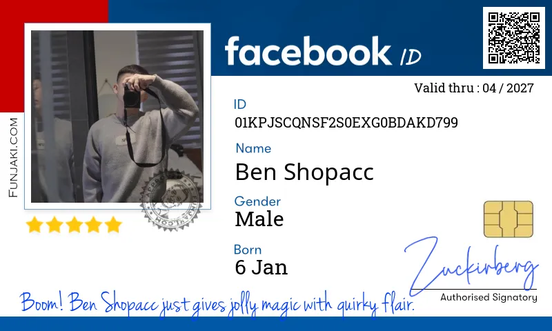 Facebook ID Card