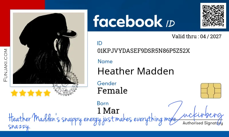 Facebook ID Card