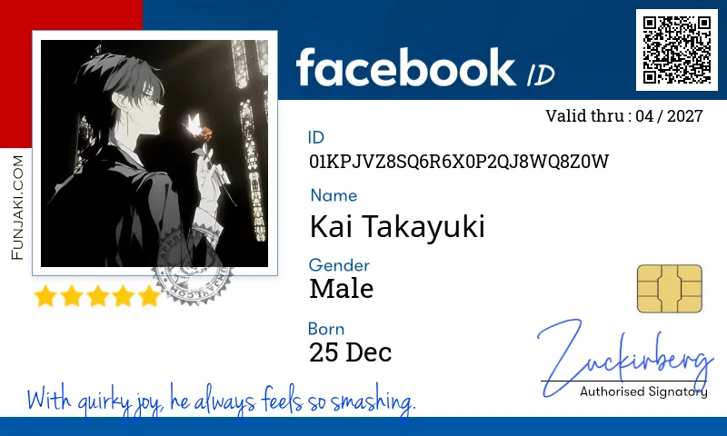 Facebook ID Card