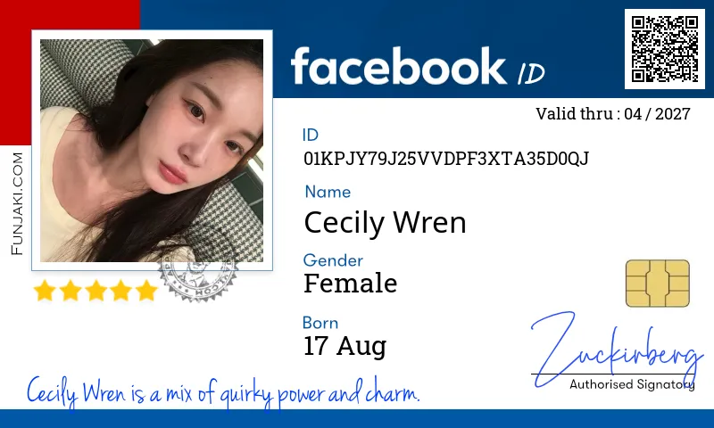 Facebook ID Card