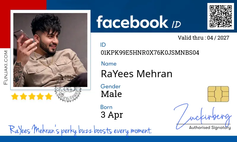 Facebook ID Card