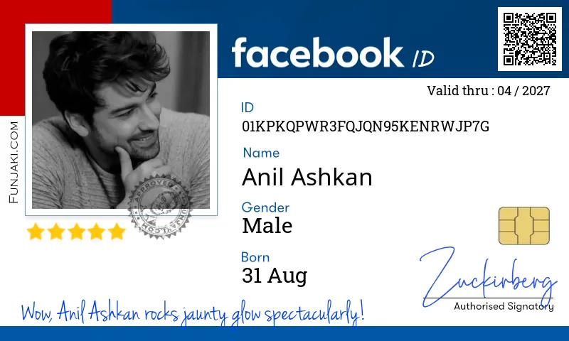 Facebook ID Card
