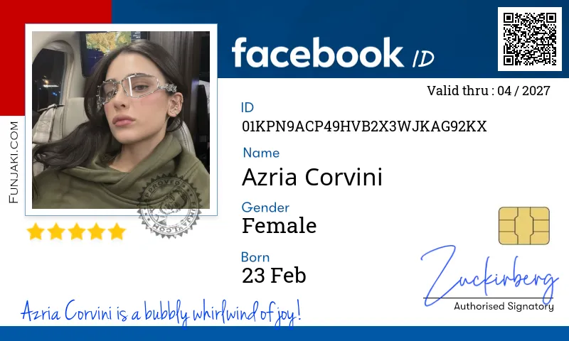 Facebook ID Card