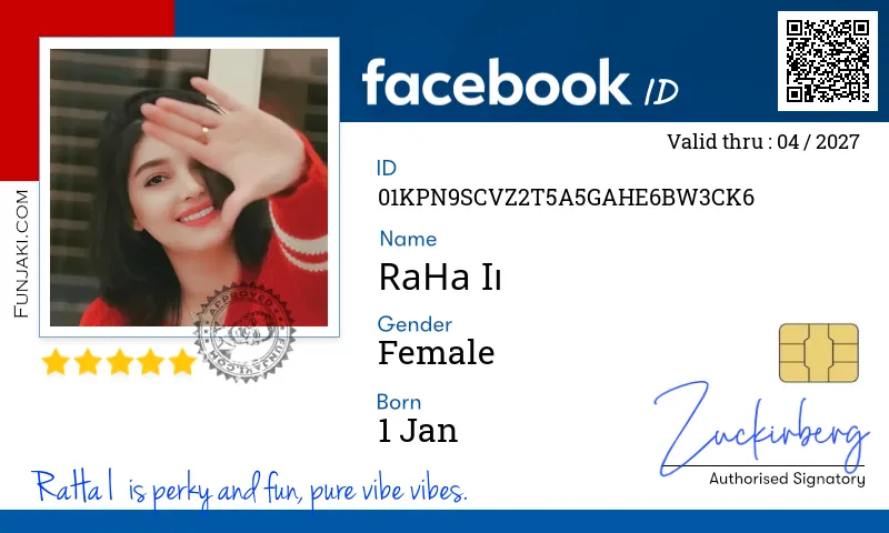 Facebook ID Card