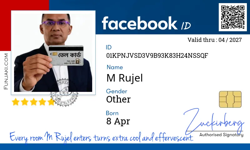 Facebook ID Card