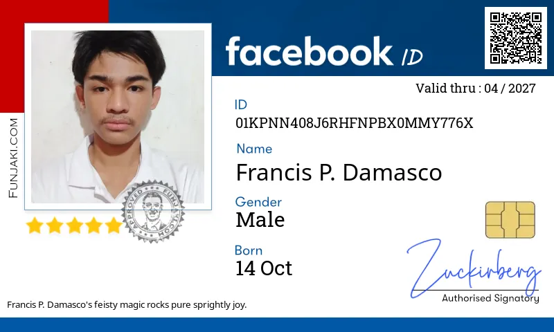Facebook ID Card