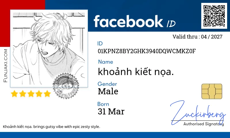 Facebook ID Card