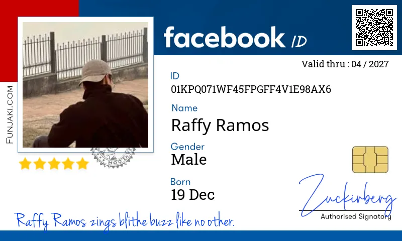 Facebook ID Card