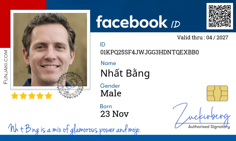 Facebook ID Card