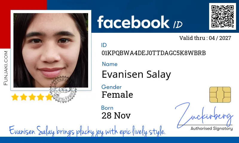 Facebook ID Card