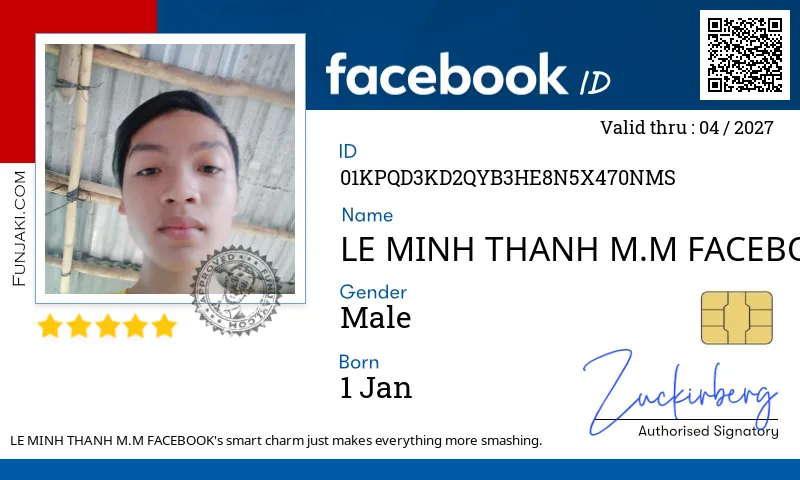 Facebook ID Card