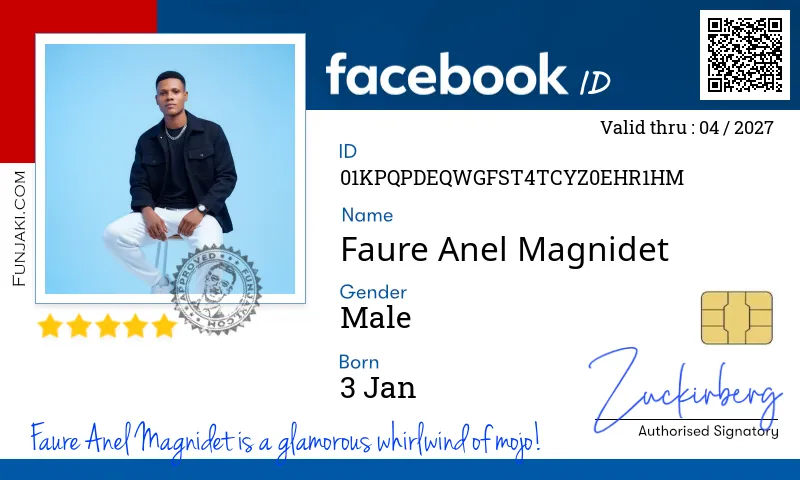 Facebook ID Card