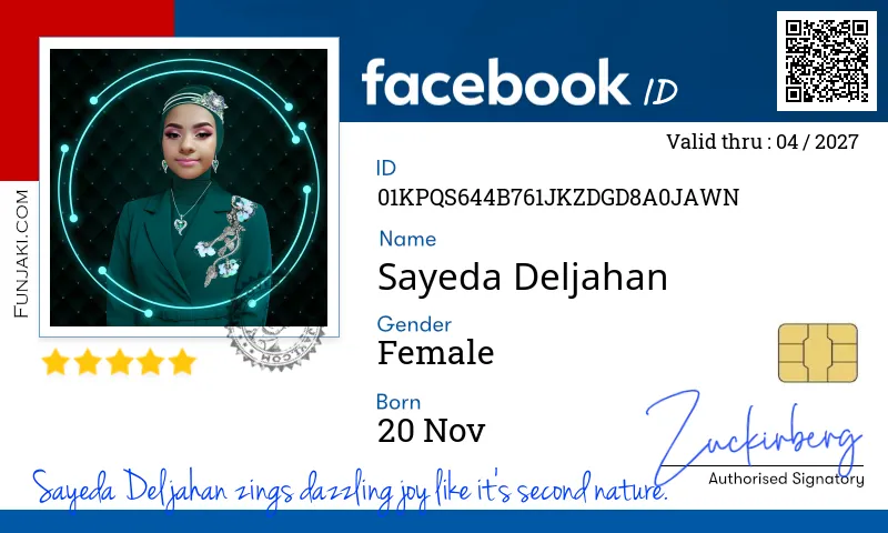 Facebook ID Card