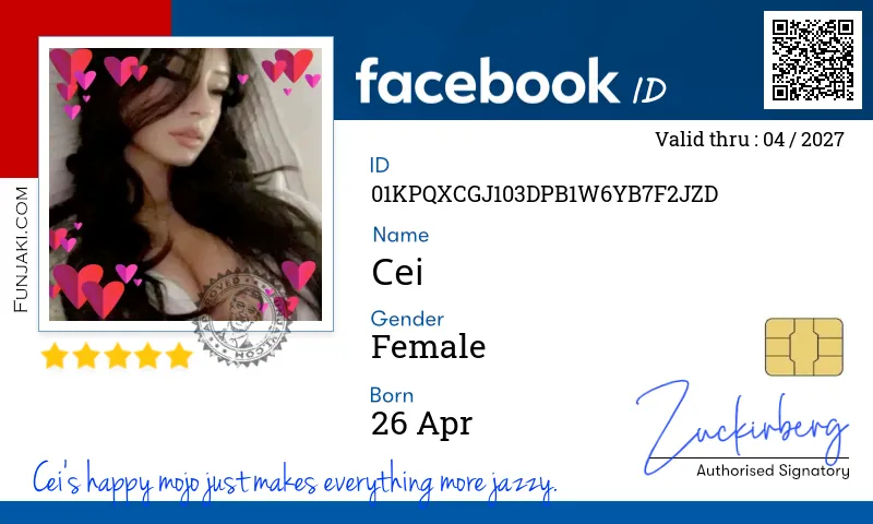 Facebook ID Card