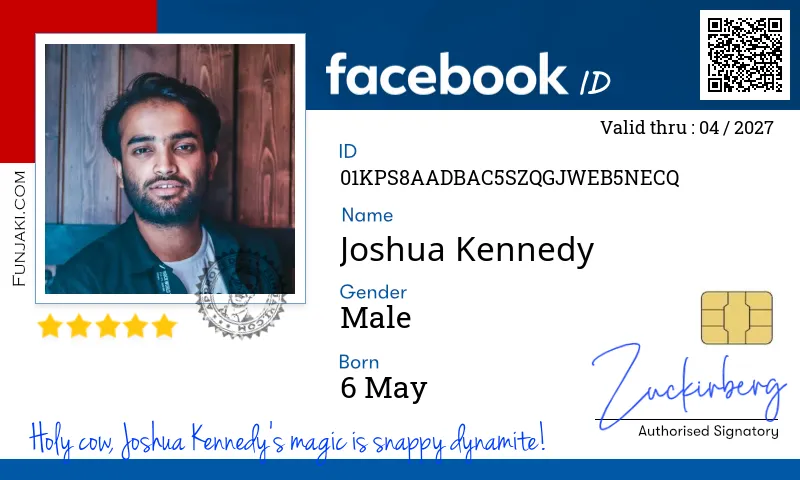 Facebook ID Card