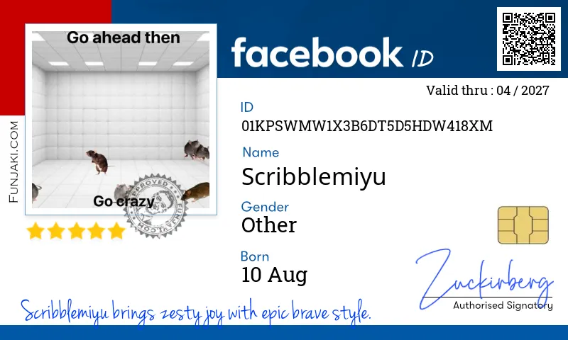 Facebook ID Card