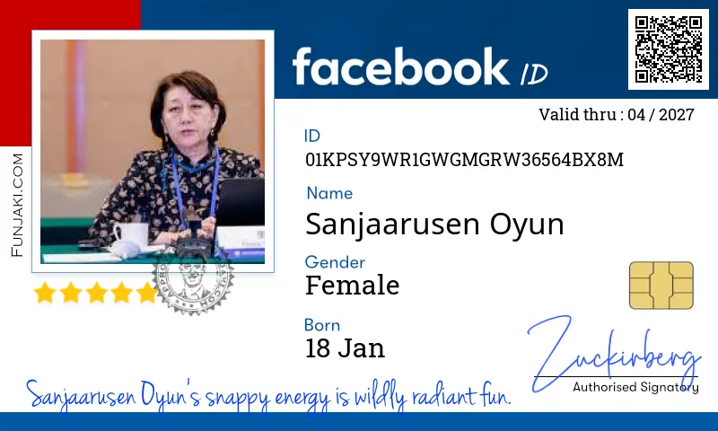 Facebook ID Card